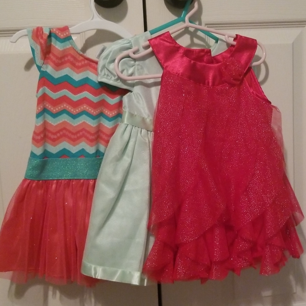 3 Dress Pack (2 dresses are 18M and 1 is 2T)